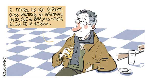 Viñeta de Borja Montoro, publicada en La Razón, 25/10/2012