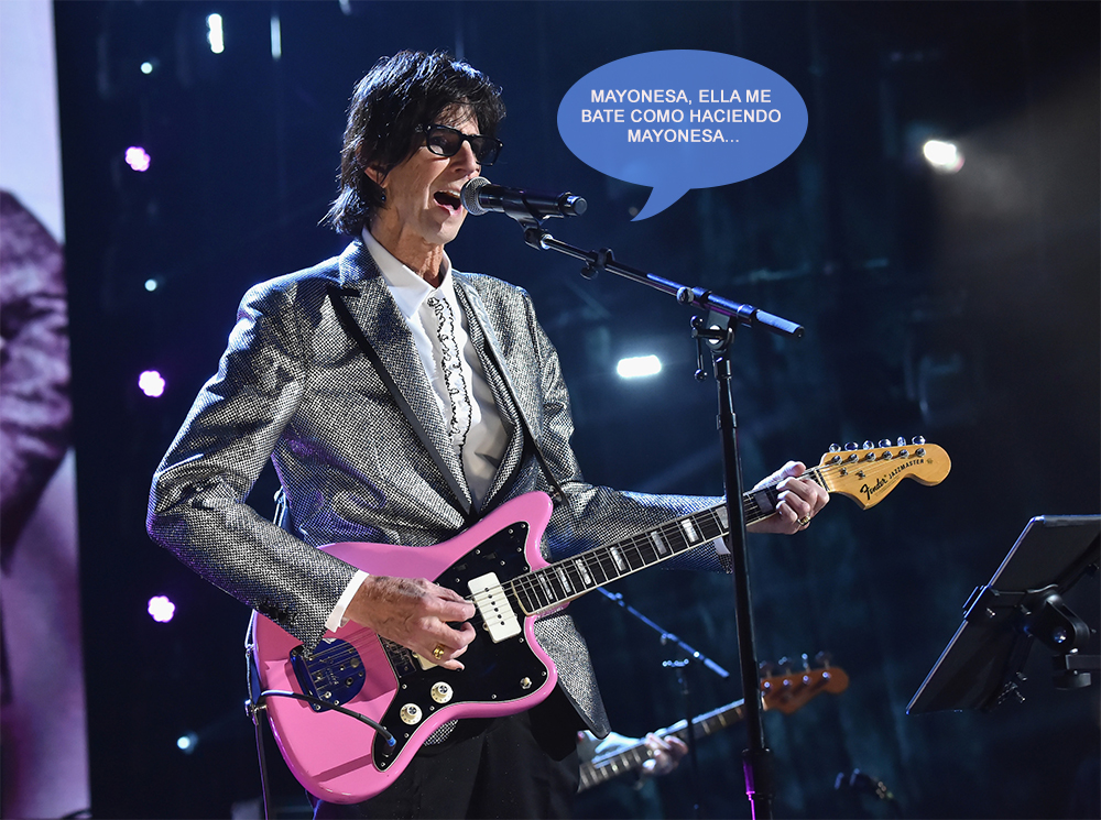 Según fuentes familiares Ric Ocasek se murió de tan solo pensar en cantar esto.