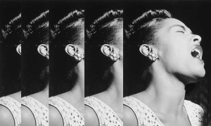 Retrato de Billie Holiday por William P. Gottlieb. Nueva York, 1947.