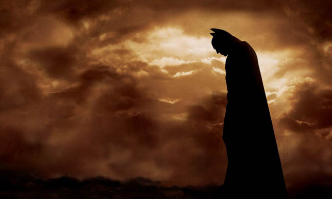 Batideprimido. Christian Bale en &quot;Batman Begins&quot;.