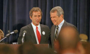 George W. Bush y Pat Robertson