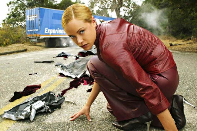 Kristanna Loken como la Terminatrix.