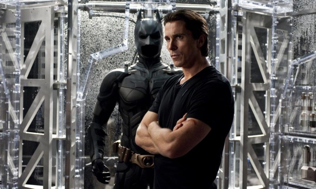 Christian Bale en The Dark Knight Rises.