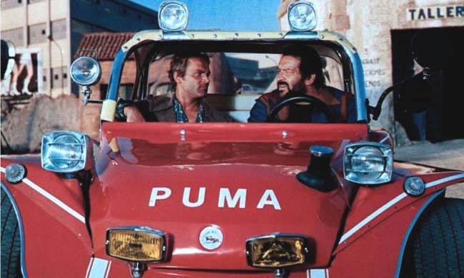 Terence Hill y Bud Spencer en Y Si No Nos Enfadamos.