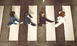 Los Beatles desde un nuevo angulo.