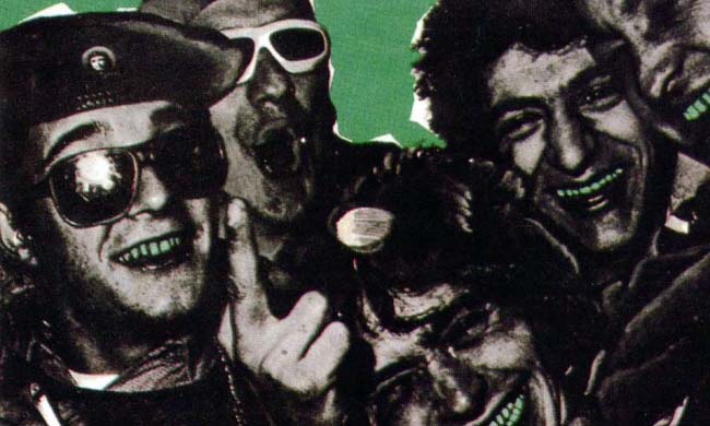 Detalle de la cubierta del álbum Y Ahora Qué?, 1983. 