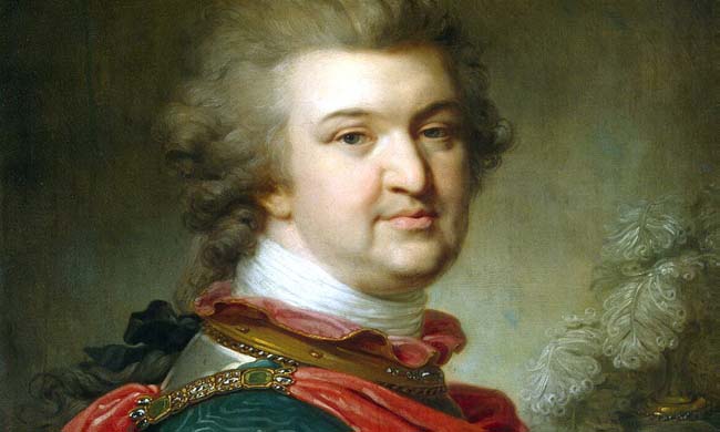 Retrato de Gregorio Potemkin. Circa 1790.