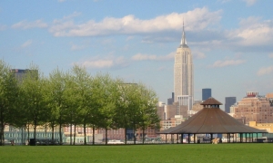 Nueva York desde Hoboken, Nueva Jersey.