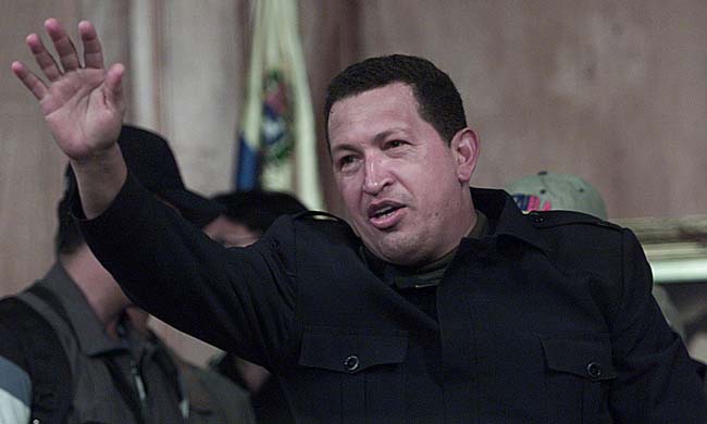 Hugo Chávez.