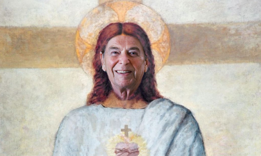 Reagan llega al cielo