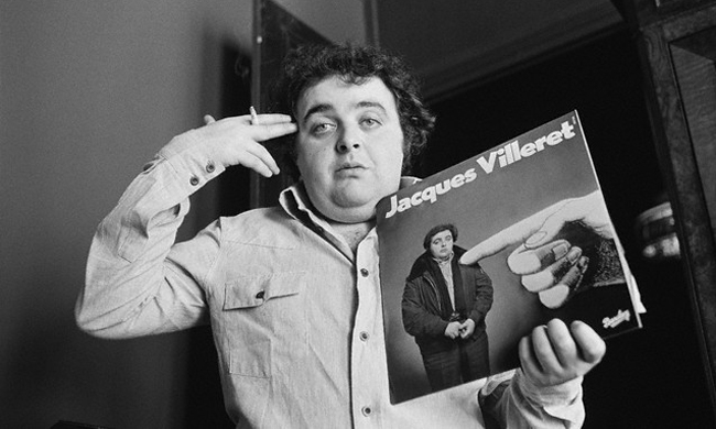 El actor Jacques Villeret en su casa de París el 28 de septiembre de 1978.
