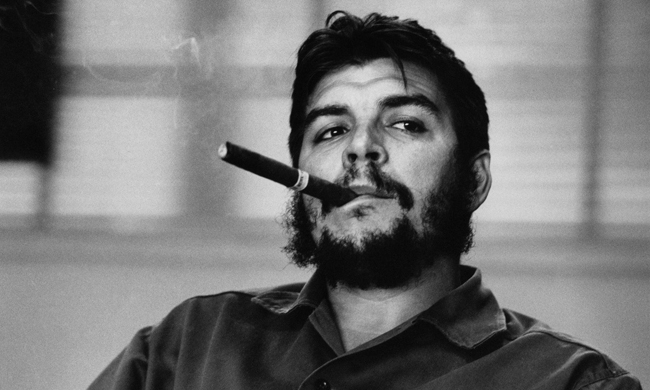 Ernesto Guevara durante una entrevista para Look Magazine en 1963.