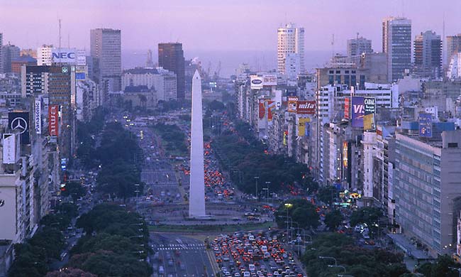 Obelisco en Buenos Aires